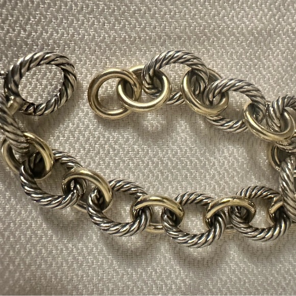 David Yurman Oval link chain Bracelet - Picture 9 of 10